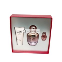 AMO Ferragamo Női 3 Részes Ajándékcsomag, 100 ml EDP