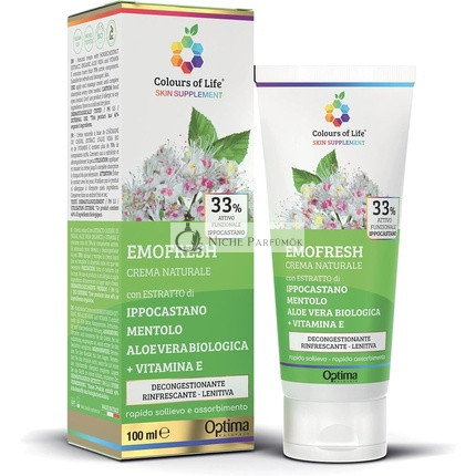 Colours of Life Emofresh Krém 33% Revitalizáló Különleges Ápolás a Testnek