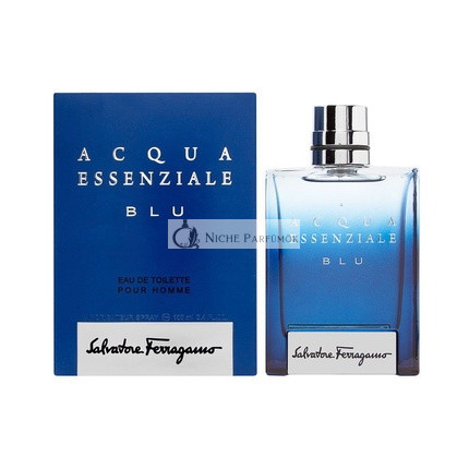 Salvatore Ferragamo Acqua Essenziale Blu Eau de Toilette Spray für Männer, 50ml