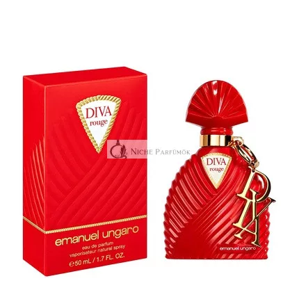 Emanuel Ungaro Diva Rouge Eau de Parfum für Damen, 50 ml