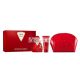 Ungaro Diva Rouge EPV Parfüm 100ml, Testápoló 100ml és Utazótáska