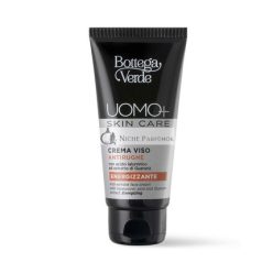   Bottega Verde UOMO+ Arckrém Ránctalanító Energizáló Hialuronsavval és Guarana Kivonattal, 50ml