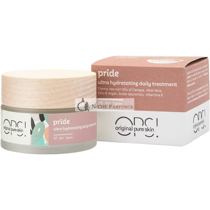 OPS! Pride Hidratáló Ránctalanító Arckrém Hialuronsavval, E-vitaminnal és Kendermagolajjal, 50ml