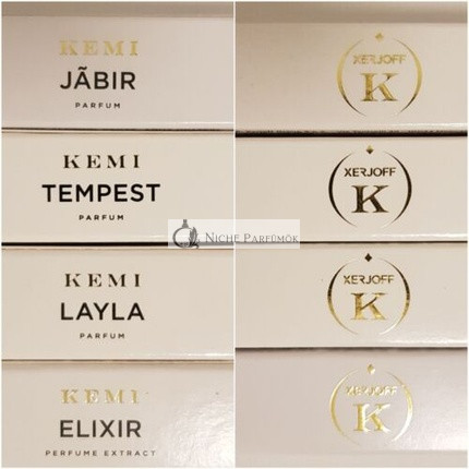 Xerjoff Kemi Spray Minták - Válaszd Ki a Parfümöd