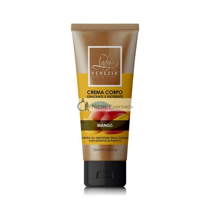 Lady Venezia Testápoló Krém Cellulit ellen Mangóval, 50 ml