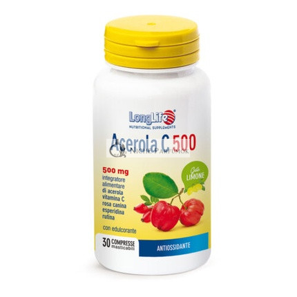 Acerola C 500 Lemon LongLife 30 Tabletten