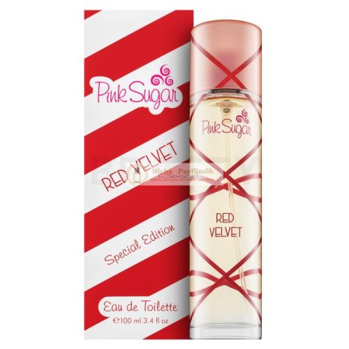 Aquolina Pink Sugar Red Velvet Special Edition Eau de Toilette für Damen 100 ml