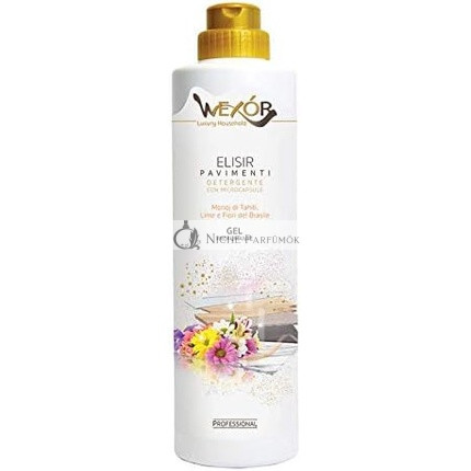 WEXOR Elisir Duftender Fußboden-Gel MonOJ di Tahiti, Limette und Brasilien 750ml