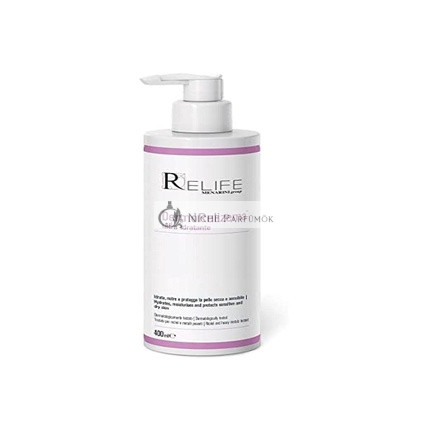 Relife Dermorelizema Ultra Hidratáló Testápoló Krém Atópiás Dermatitisra, 400ml