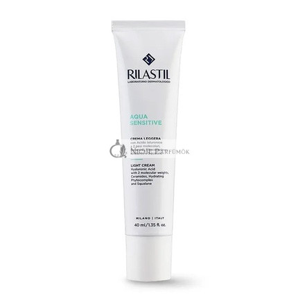 Rilastil Aqua Sensitive Könnyű Krém, 40 ml