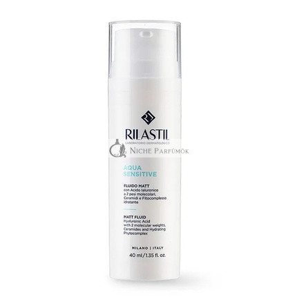 Rilastil Aqua Sensitive Matt Fluid, 40ml, Átlátszó