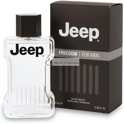 Jeep Freedom Eau de Toilette Klassischer Aromatischer Fougère Duft für Männer, 100 ml