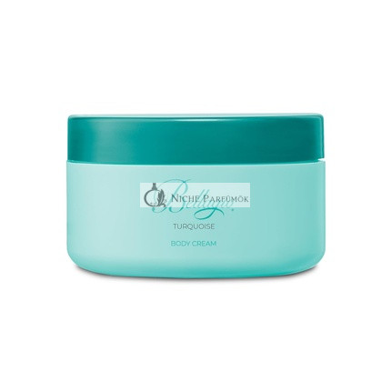DIAMOND INTERNATIONAL BELLAGIO Türkiz Testápoló Krém Nőknek, 300ml