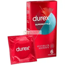 Durex Supersottile Illeszkedő Óvszer - 6 db