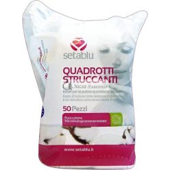   SETABLU quadratische Make-up-Entferner für das Gesicht, 50 Stück