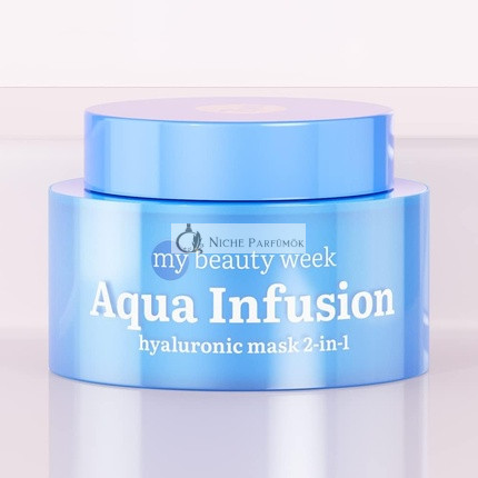 7Days Hydrataende Gesichtsmaske und Creme 2 in 1 Koreanische Hautpflege mit Hyaluronsäure, Feuchtigkeitsspendende Nacht- und Tagescreme für Frauen, 50 ml