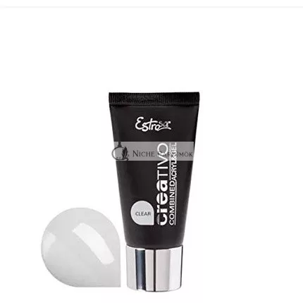 Estrosa Acry Kreatív Gél Átlátszó 30g