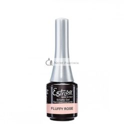   Private Room Bolyhos Rózsaszín ESTROSA Félállandó Zselés Körömlakk