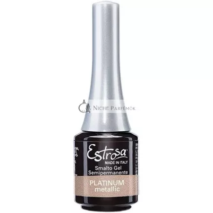 Estrosa Mini Gél Körömlakk Platinum