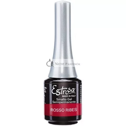 Estrosa Félig Tartós Gél Körömlakk Vörös Ribes, 7ml
