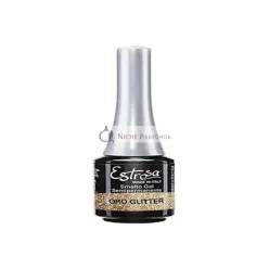 Estrosa Mini Körömlakk/Gél Arany Csillám