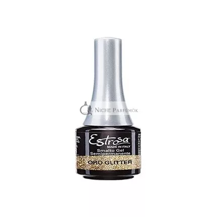 Estrosa Mini Körömlakk/Gél Arany Csillám