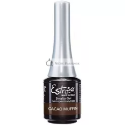   Estrosa Félig Állandó Zselés Körömlakk Kakaós Muffin - 5 Ml
