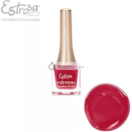 Estrosa Extreme Polish Hosszan Tartó 6 8039 Ml Piros Szőnyeg Körmök Köröm Művészet Manikűr