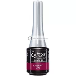   Estrosa 7493 Félsz permanens Gél Körömlakk Cherry Lips 50g