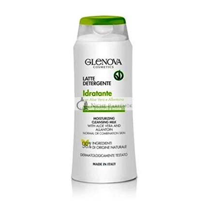 Glenova Reinigungsmilch mit Aloe Vera und Allantoin, 200ml