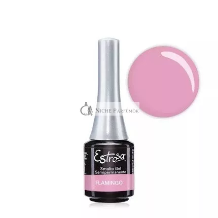 Estrosa Félig Állandó Színű Körömlakk 7906 Flamingó, 7 ml