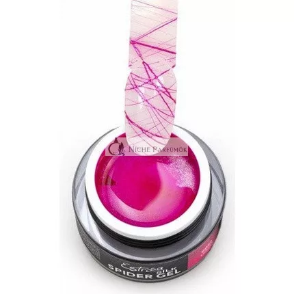 Estrosa Pók Gél 5ml - Rózsaszín Mikro Csillám 7376