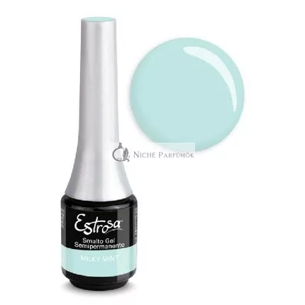 ESTROSA SMALTO SEMIPERCOLORE, 7 ML, 7937 milky mint körömlakk