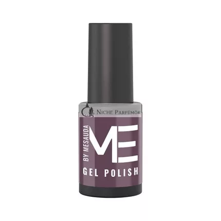 Me by Mesauda Féligálló Körömlakk Lila Szín 186 Fierce Gél Formula, Könnyen Eltávolítható, Vegán és Állatkísérlet-Mentes, 4.5ml