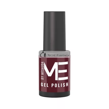 Me by Mesauda Félpermanens Körömlakk 270 Rouge Noir - Fényes Finish - Gél Körömlakk - Könnyen Használható Formula - Vegán és Állatkísérlet Mentes 4.5ml