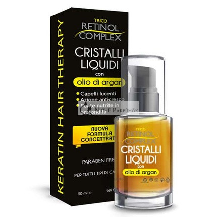 Retinol Komplex Haaröl Flüssige Kristalle Arganöl - 50ml
