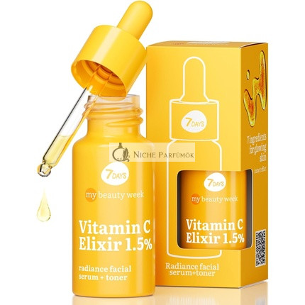 7Days Vitamin C Szérum az Arcbőrre Koreai Bőrápolás Ragyogó Arcszérum