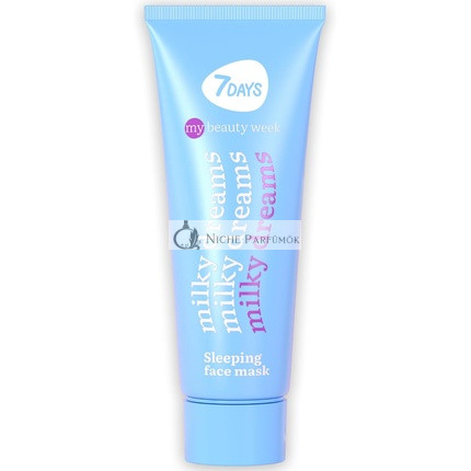 7DAYS Gesichts Nachtmaske mit Vitamin E, Mandelöl und Jojoba, 80ml