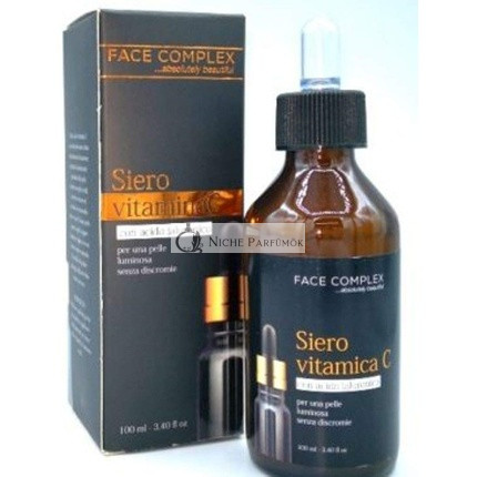 Face Complex Vitamin C Arcszérum Hyaluronsavval, Öregedésgátló, 100ml
