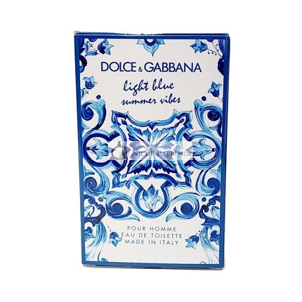 Dolce & Gabbana Light Blue Summer Vibes Pour Homme Eau De Toilette, 75ml