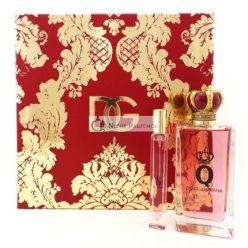   Dolce & Gabbana Q for Women Szett, 3.3 oz EDP Spray, 0.33 oz EDP Travel Spray