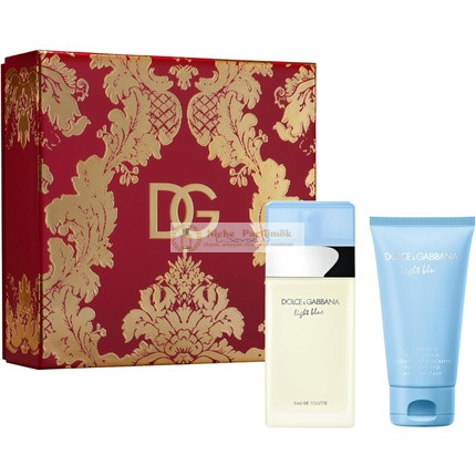 Dolce and Gabbana Light Blue Eau de Toilette Geschenkset, 50ml