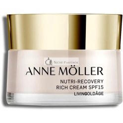   ANNE MOLLER Livingoldage Nutri Recovery Rich Cream SPF15, 50 ml