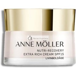   ANNE MOLLER Livingoldage Nutri Recovery Extra Rich Cream SPF15, 50ml