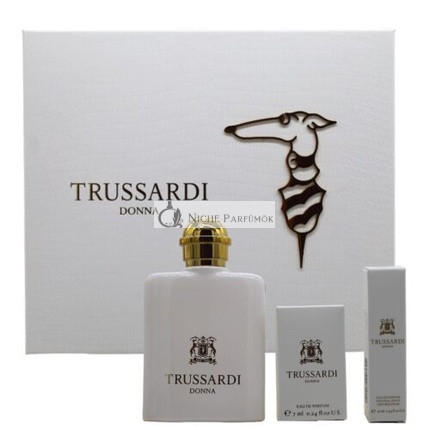 TRUSSARDI DONNA Damenparfümset, 50ml + EDP 7ml + EDP 10ml
