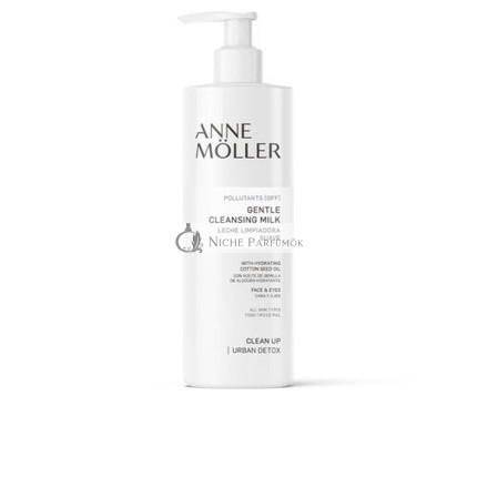 Anne Möller CLEAN UP Sanfte Entferner Milch für das Gesicht, 400 ml