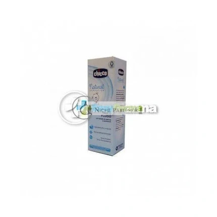 Chicco Naturales Talcum Fluid 100 Milliliter - Sanftes Babypuder