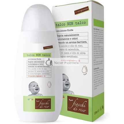 Fiocchi di Riso Talkumpor az Izzadás és Szúnyogok Ellen, 120ml