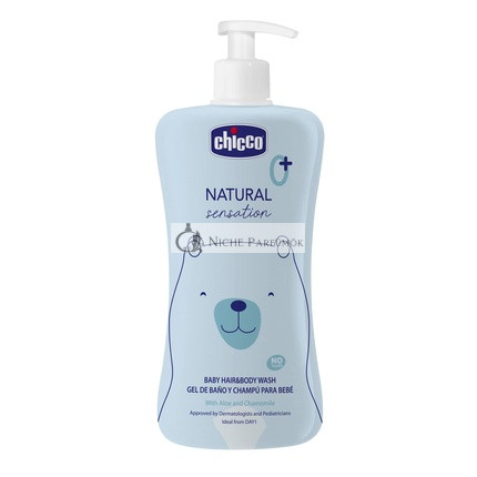 Chicco Natural Sensation Baby Shampoo und Körperwaschmittel, 500ml