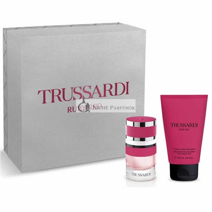 Trussardi Ruby Red Eau De Parfum Spray Set, 60 ml, 2 Stück